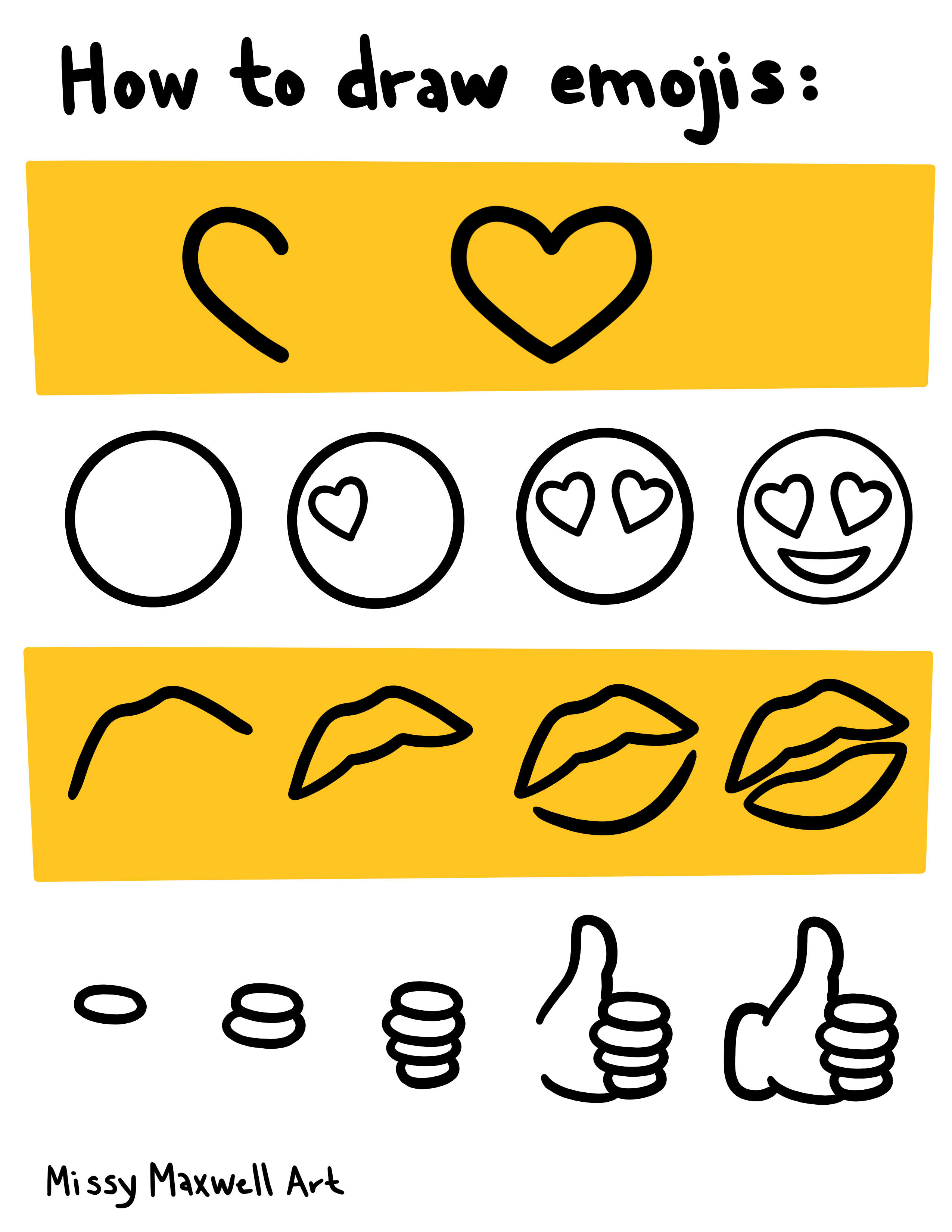 How to Draw Emojis